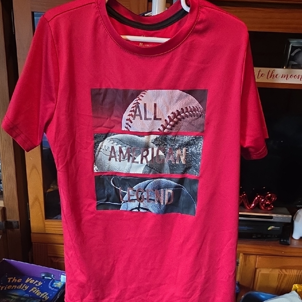 BCG Red All American Legend Kids Tee